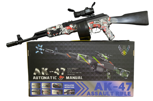 Pistola de Hidrogel | Ak 47 Automática